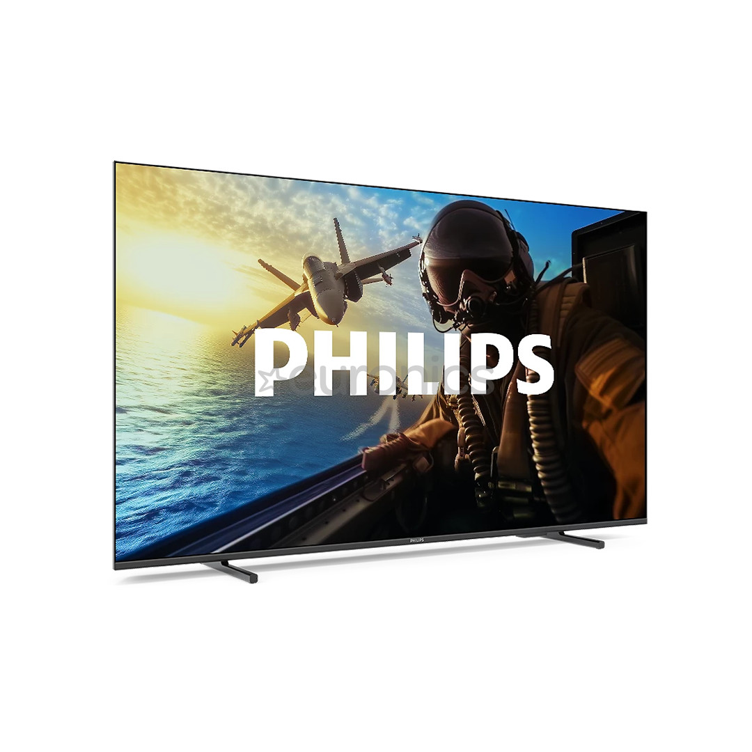 Philips PUS7000, 55'', 4K UHD, LED LCD, черный - Телевизор