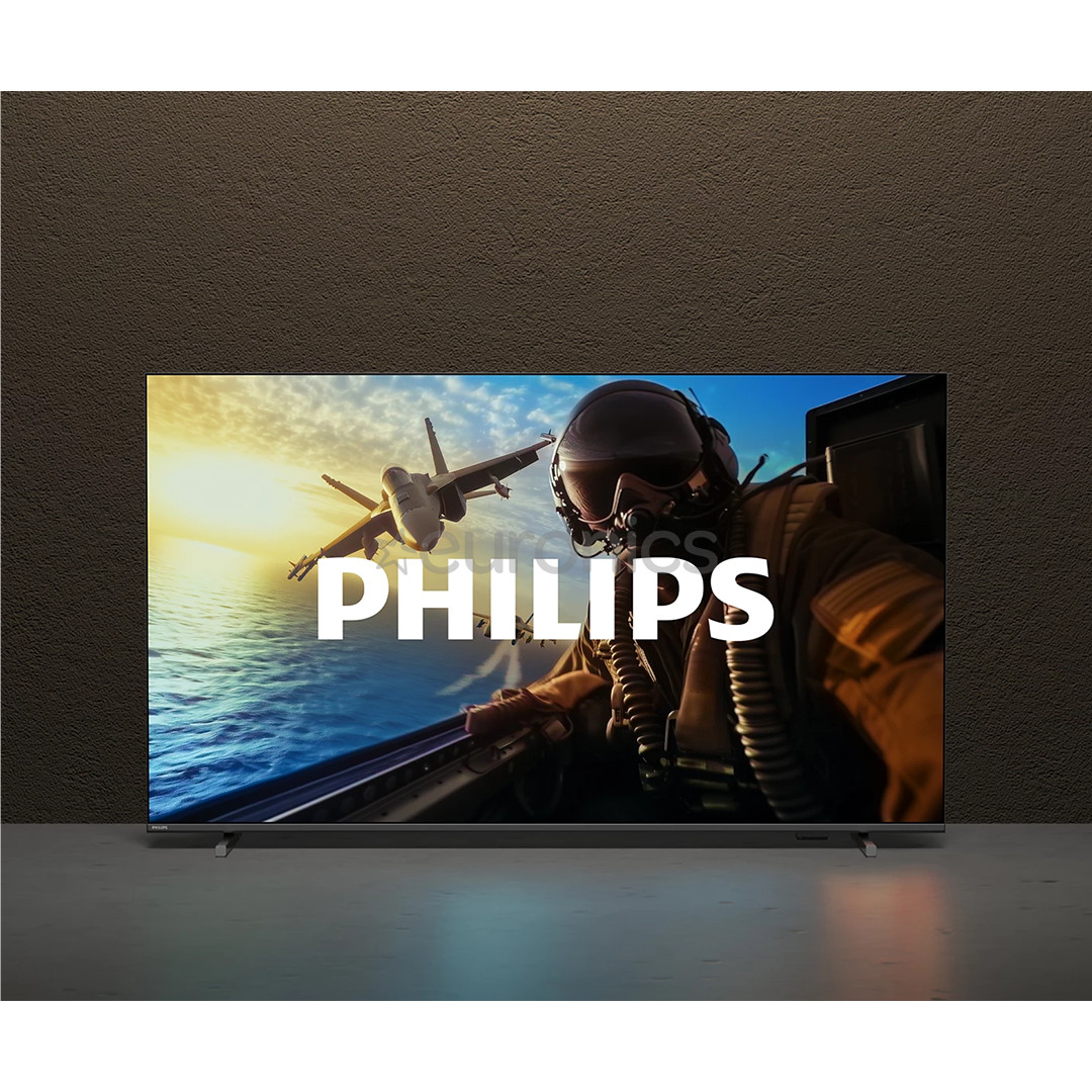 Philips PUS7000, 55'', 4K UHD, LED LCD, черный - Телевизор