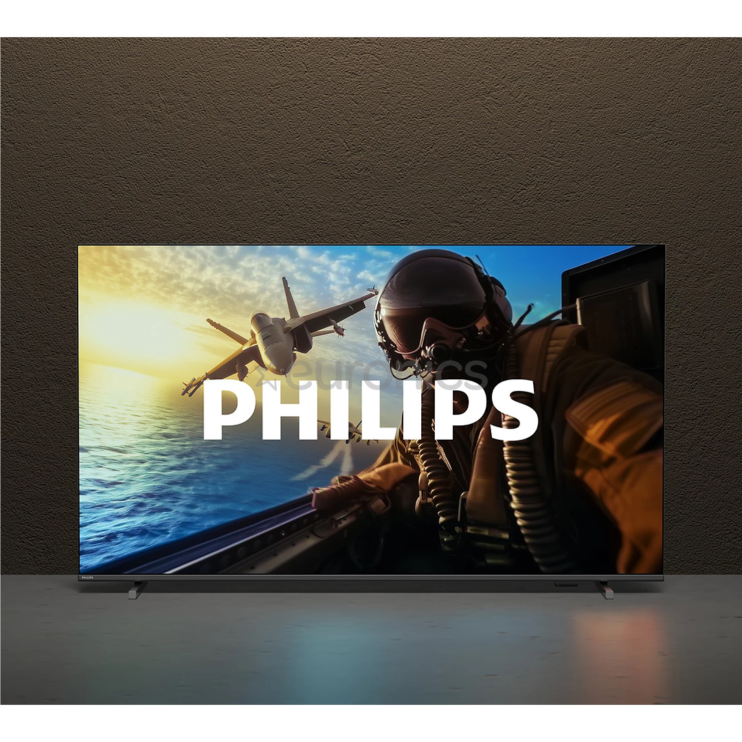 Philips PUS7000, 65'', 4K UHD, LED LCD, черный - Телевизор