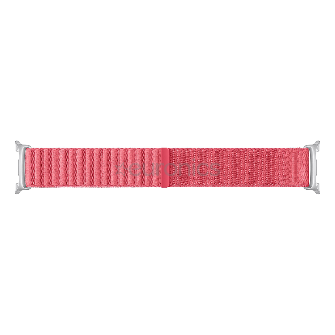 Samsung Galaxy Watch Fabric Band, M/L, sarkana - Siksniņa pulkstenim