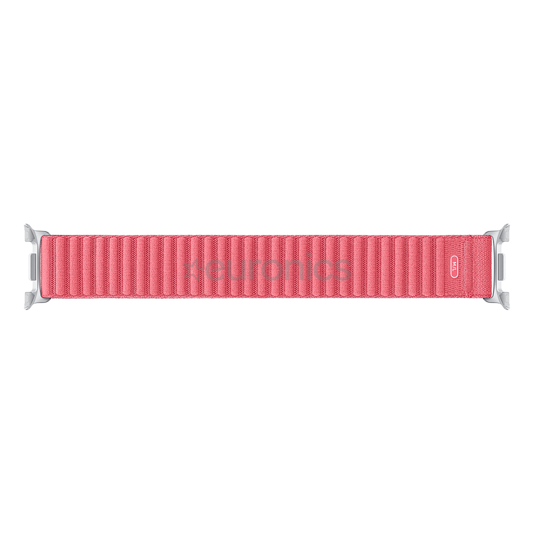 Samsung Galaxy Watch Fabric Band, M/L, sarkana - Siksniņa pulkstenim