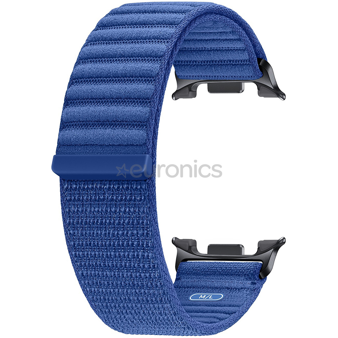 Samsung Galaxy Watch Fabric Band, M/L, zila - Siksniņa pulkstenim