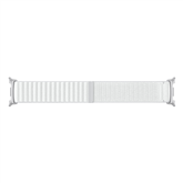 Samsung Galaxy Watch Fabric Band, M/L, balta - Siksniņa pulkstenim