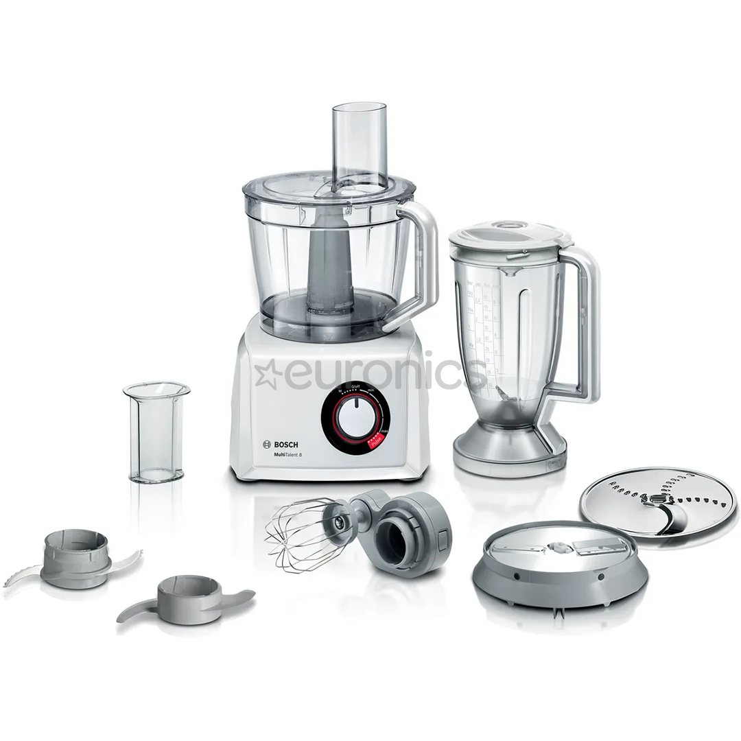 Bosch MultiTalent 8, 1000 W, balta - Virtuves kombains