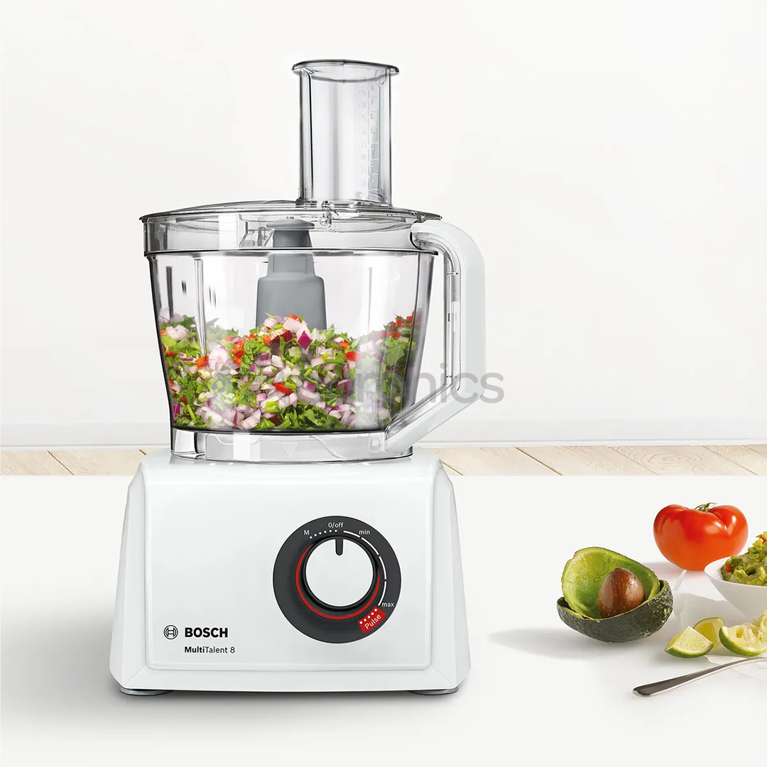 Bosch MultiTalent 8, 1000 W, balta - Virtuves kombains