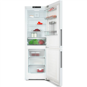 Miele, NoFrost, 330 L, augstums 186 cm, balta - Ledusskapis