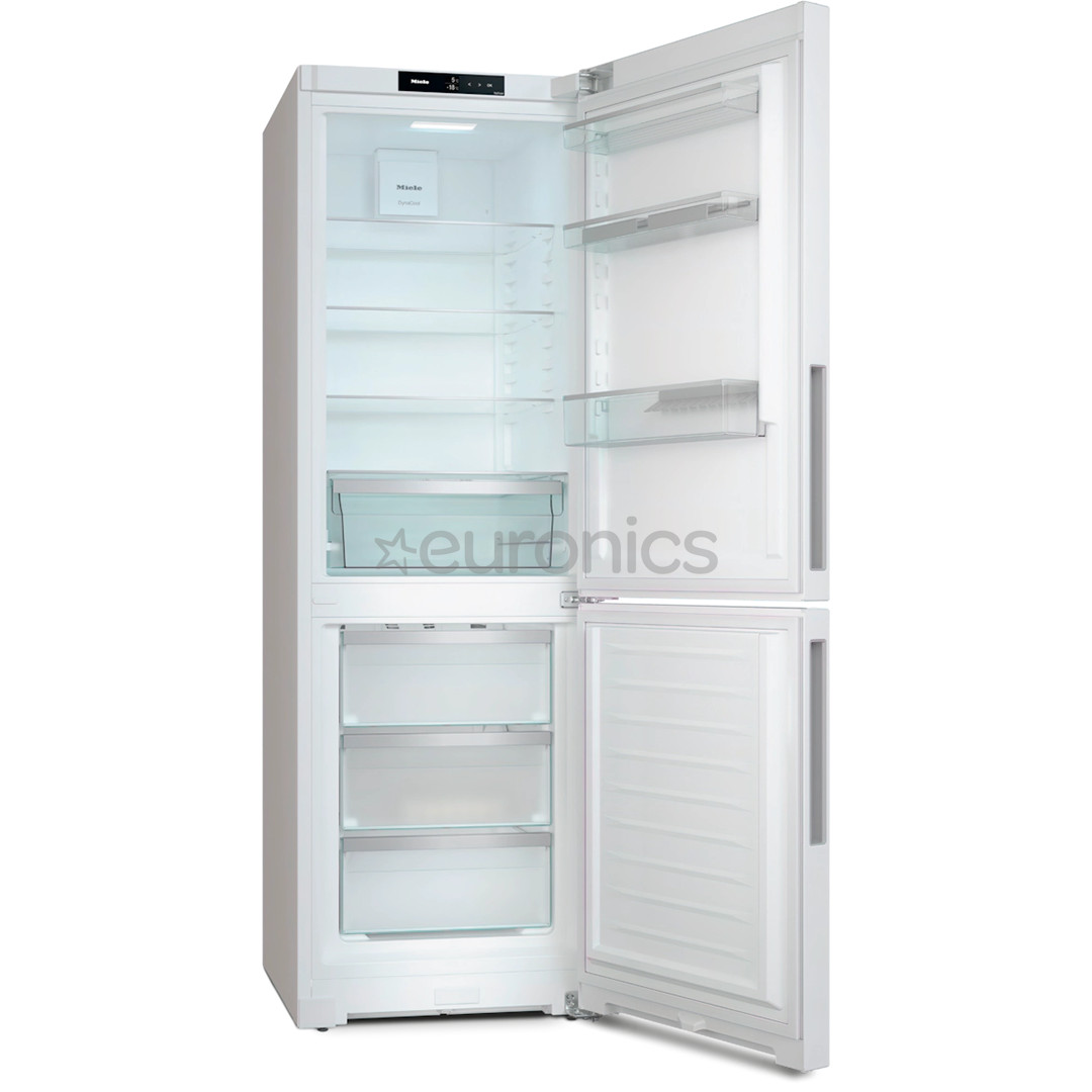 Miele, NoFrost, 330 L, augstums 186 cm, balta - Ledusskapis