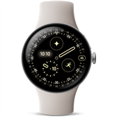 Google Pixel Watch 4, 41 mm, bēša/sudraba - Viedpulkstenis