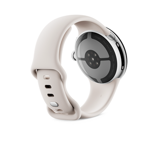 Google Pixel Watch 4, 41 mm, bēša/sudraba - Viedpulkstenis