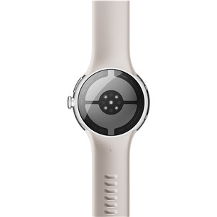 Google Pixel Watch 4, 41 mm, porcelain/silver - Smart watch