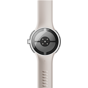 Google Pixel Watch 4, 41 mm, bēša/sudraba - Viedpulkstenis