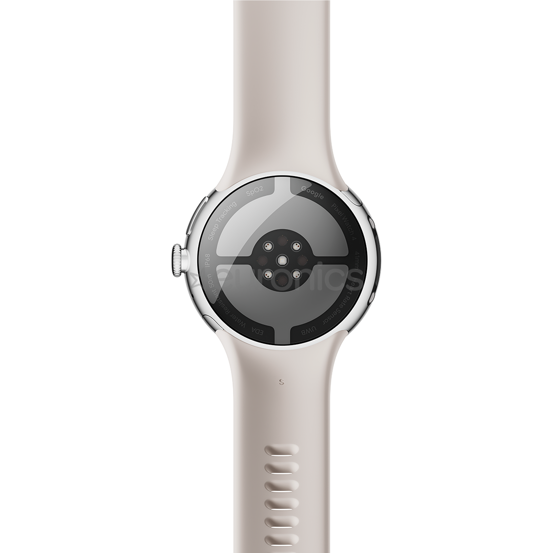 Google Pixel Watch 4, 41 mm, bēša/sudraba - Viedpulkstenis