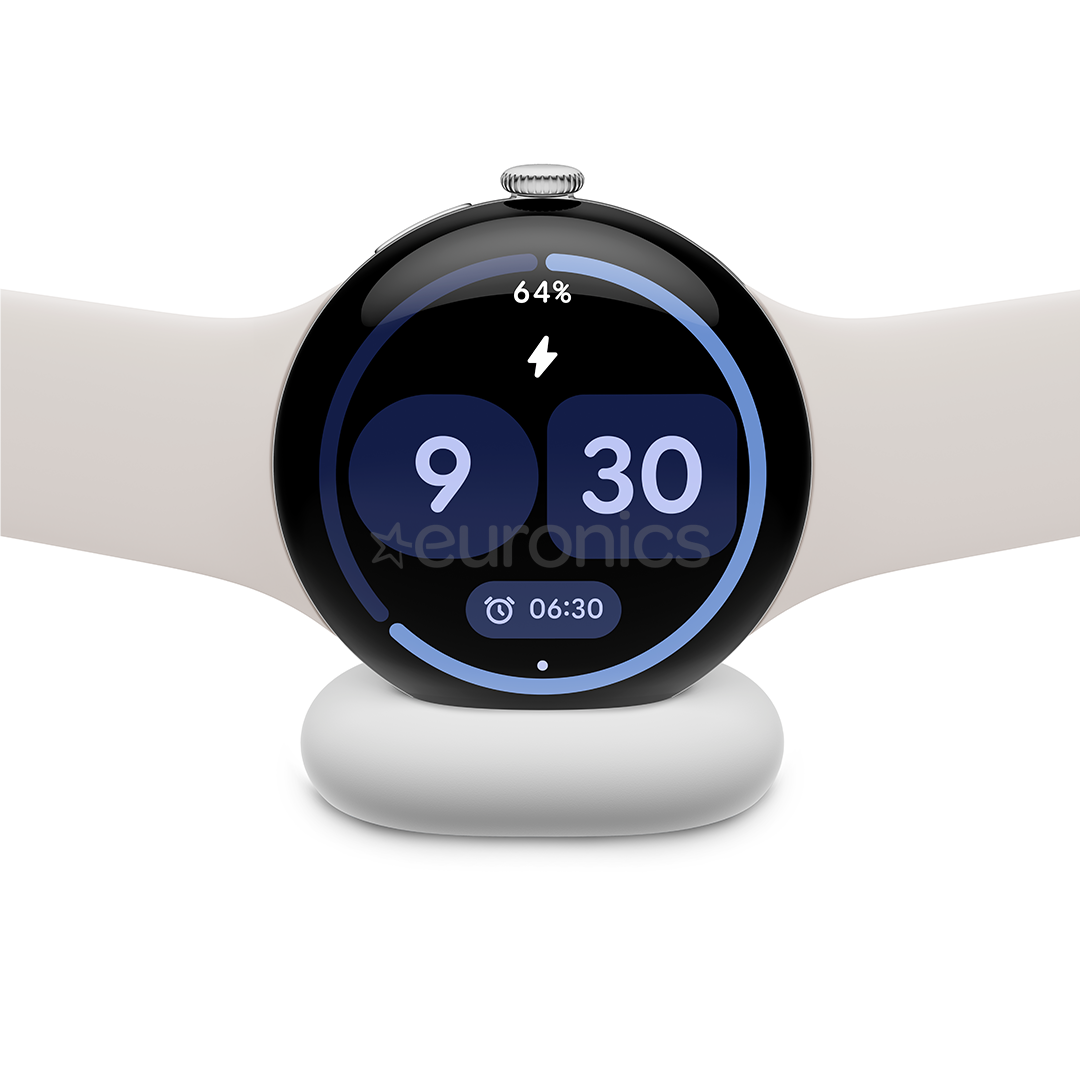 Google Pixel Watch 4, 41 mm, bēša/sudraba - Viedpulkstenis