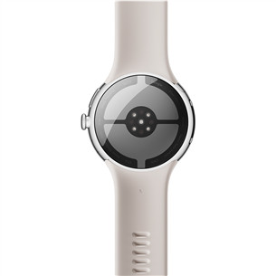 Google Pixel Watch 4, 45 mm, porcelain/silver - Smart watch