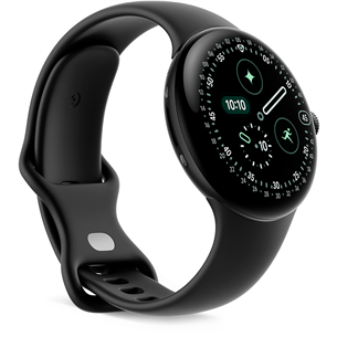 Google Pixel Watch 4, 45 mm, melna - Viedpulkstenis
