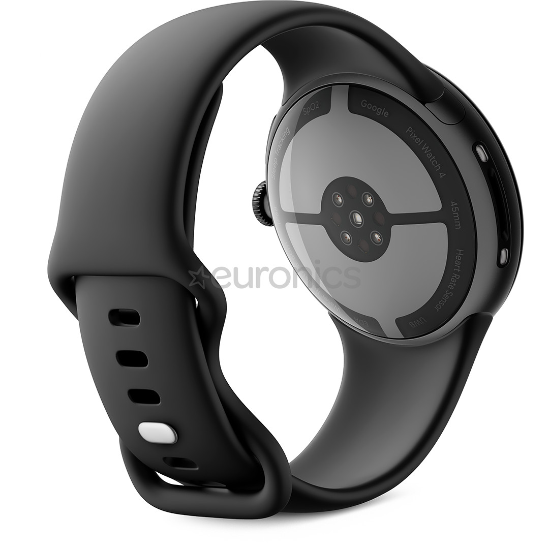 Google Pixel Watch 4, 45 mm, melna - Viedpulkstenis