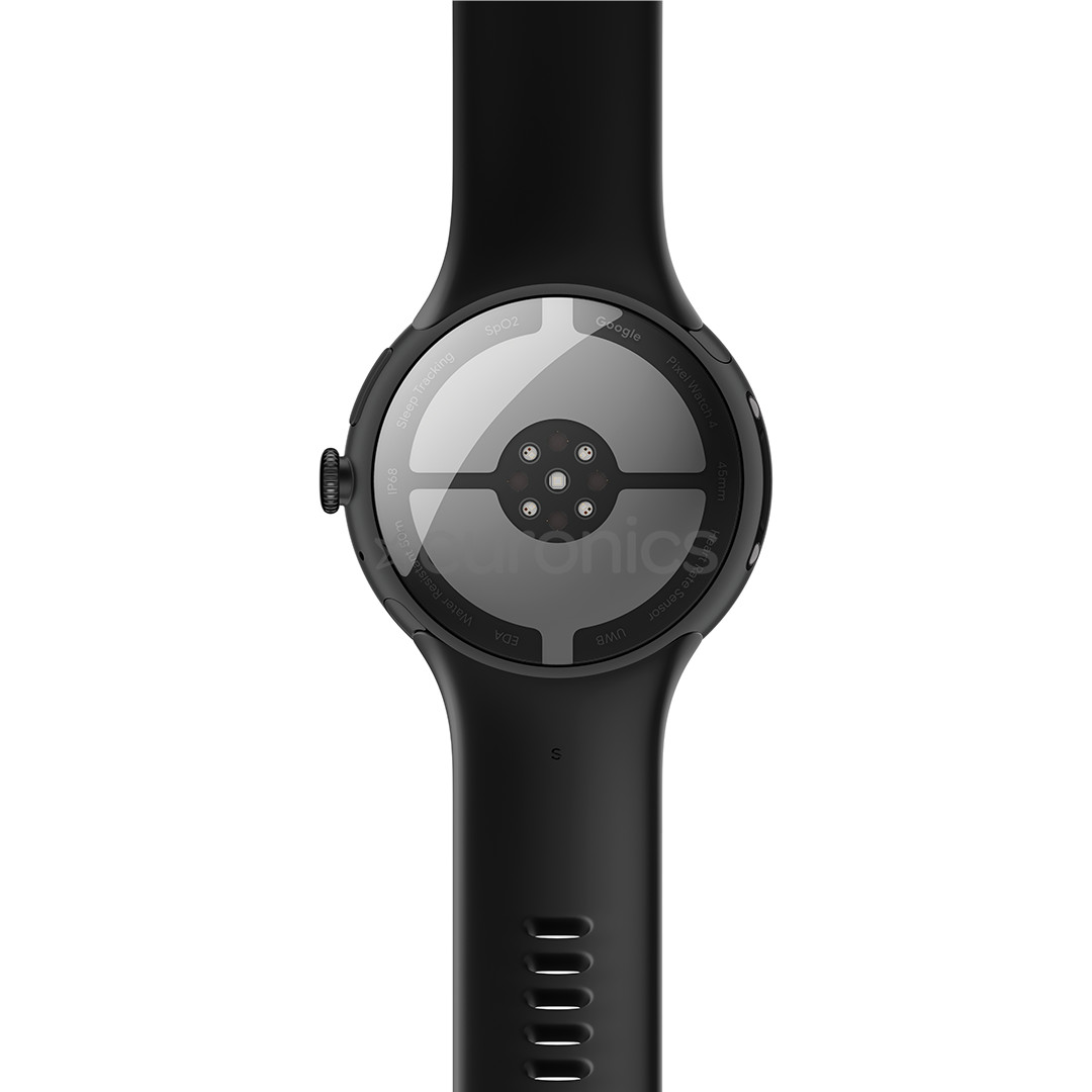 Google Pixel Watch 4, 45 mm, melna - Viedpulkstenis