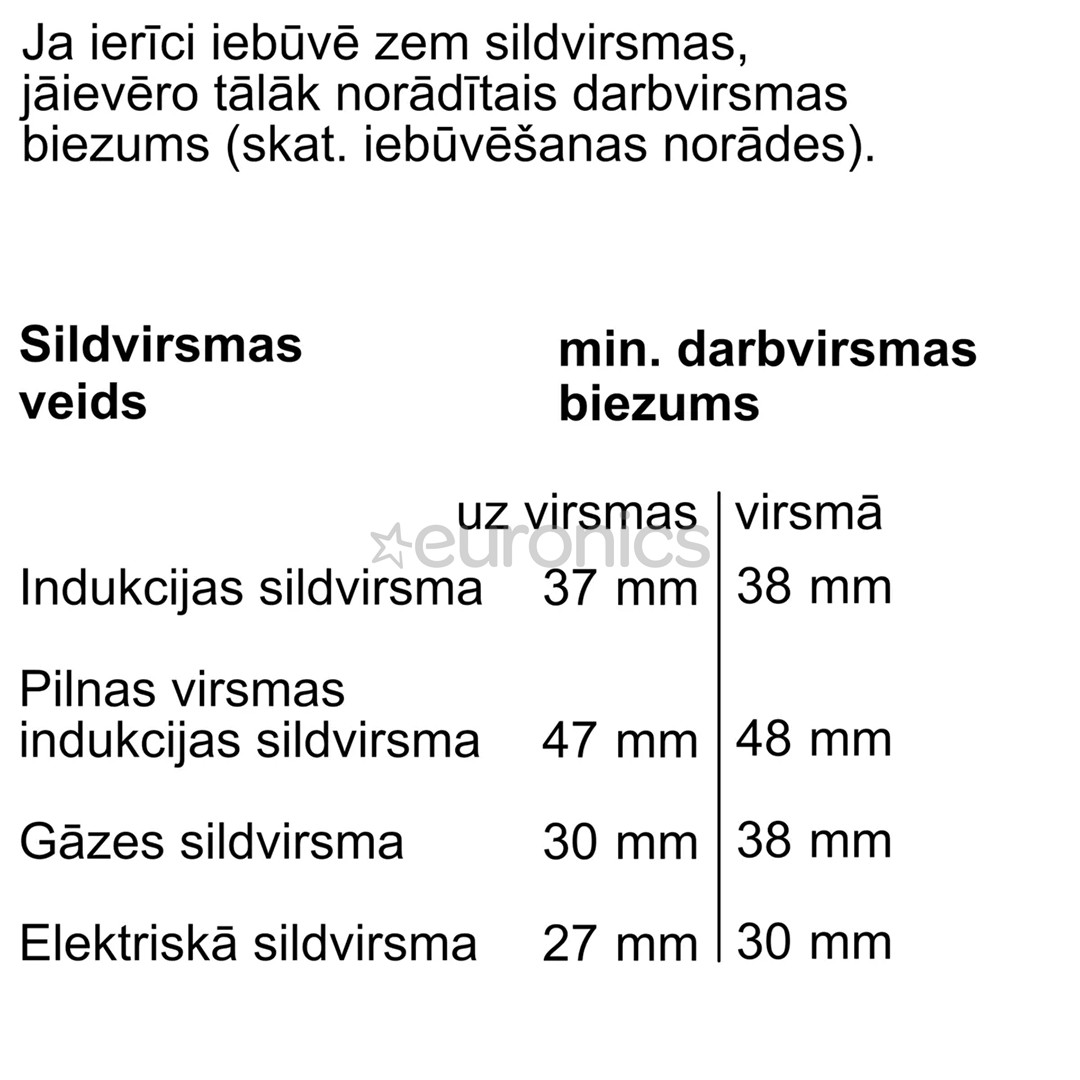 Bosch Series 8, 71 л, пиролитическая очистка, черный - Интегрируемый духовой шкаф