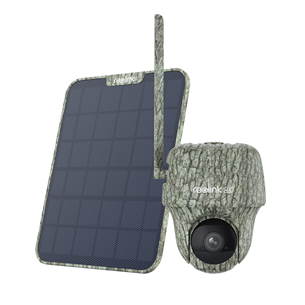 Reolink Go Series G450 + Solar Panel 2, 8 МП, 4G LTE, питание от аккумулятора, ночной режим - Трековая камера с солнечной панелью B4GPT4K06SP