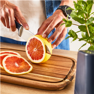 Tefal EverSharp, 5-piece set, stainless steel - Knife set & block