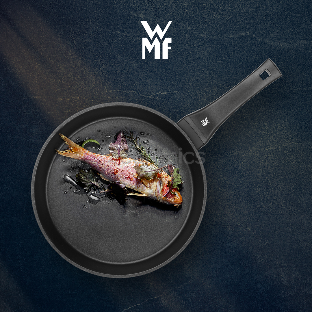 WMF PermaDur Premium, diametrs 28 cm, melna - Panna cepšanai