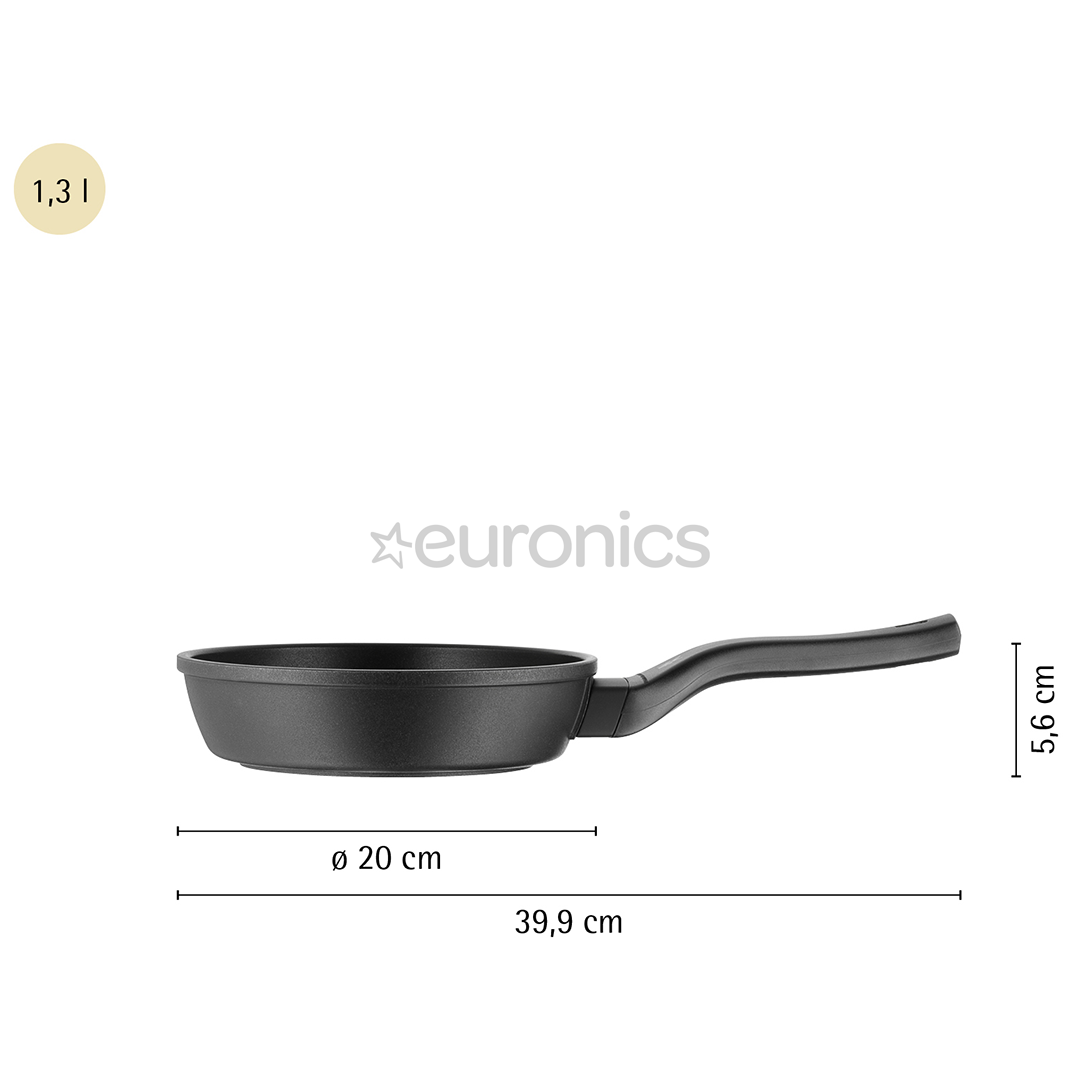 WMF PermaDur Premium, diametrs 20 cm, melna - Panna cepšanai