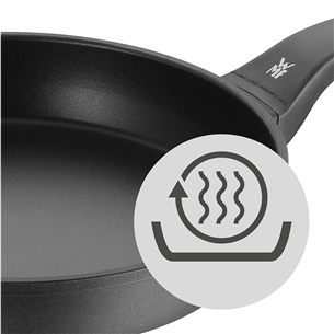 WMF PermaDur Premium, diametrs 24 cm, melna - Panna cepšanai