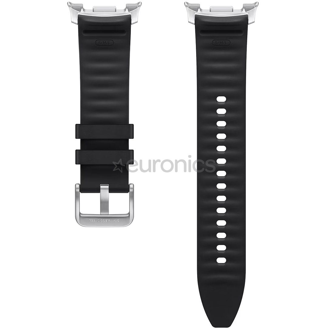 Samsung Galaxy Watch Hybrid Band, S/M/L, черный - Ремешок для часов