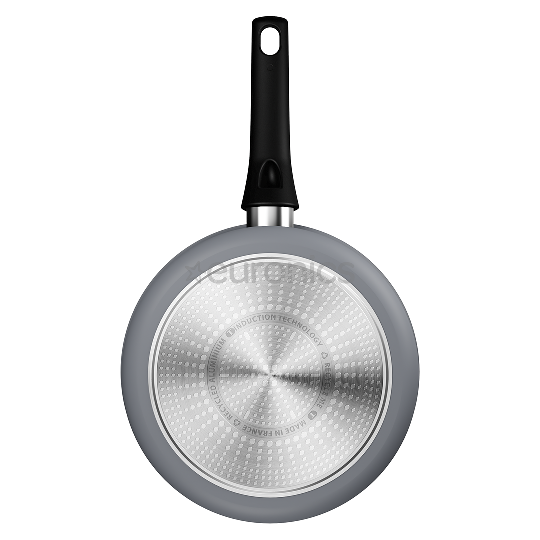 Tefal Halo, diametrs 24 cm, pelēka - Panna cepšanai