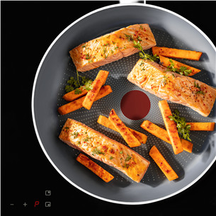 Tefal Halo, diametrs 24 cm, pelēka - Panna cepšanai