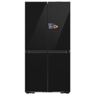 Samsung Bespoke AI Home, 654 L, augstums 186 cm, melna - SBS Ledusskapis RM90F67CECEO