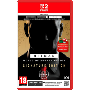 Hitman World of Assassination Signature Edition, Nintendo Switch 2 - Spēle 884095223335
