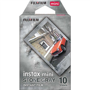 Fujifilm Instax Mini Stone Gray film, 10 gab. - Fotopapīrs 4547410466812
