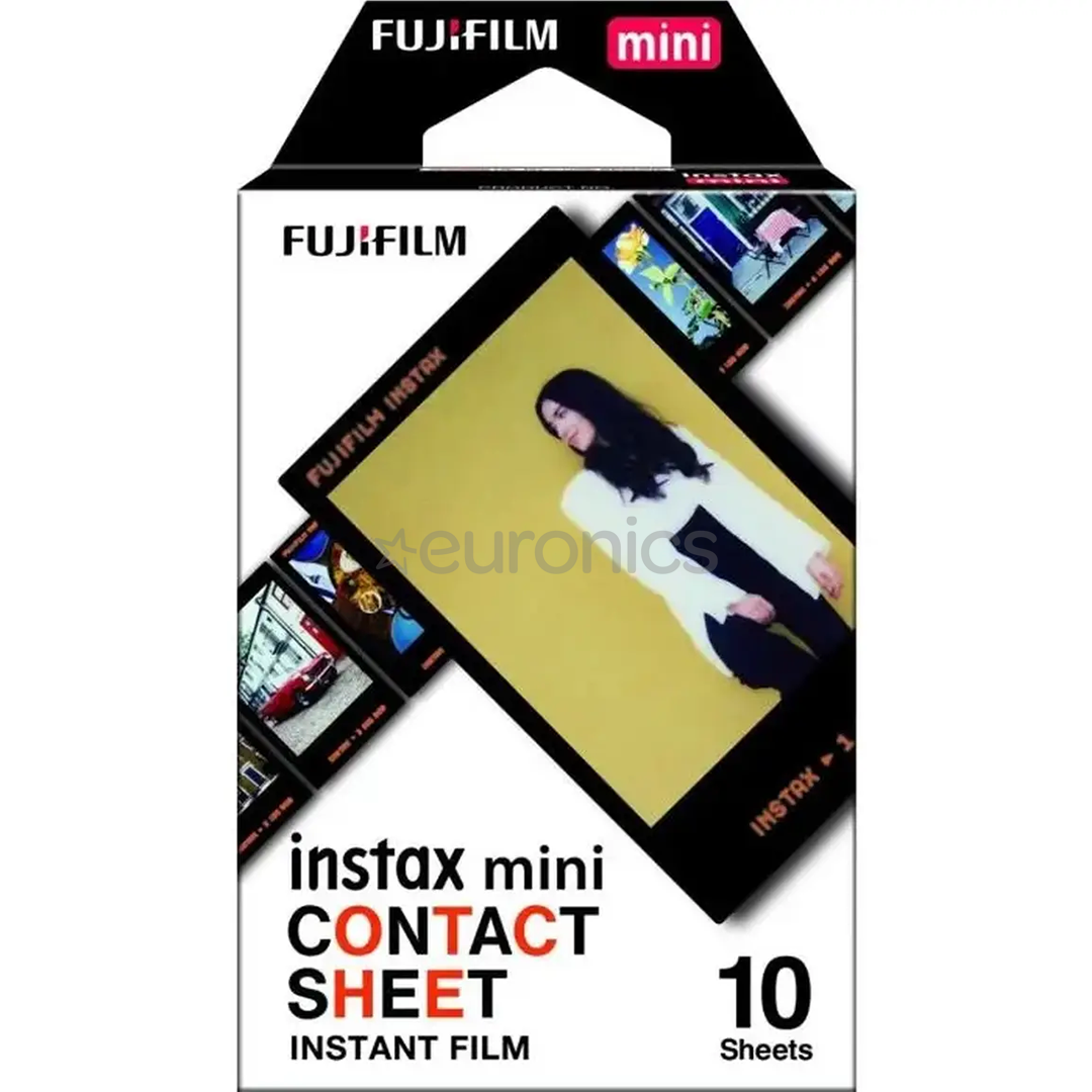 Fujifilm Instax Mini Contact Sheet film, 10 gab. - Fotopapīrs