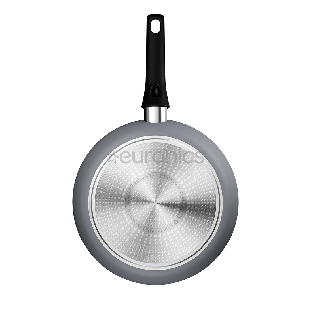 Tefal Halo, diametrs 28 cm, pelēka - Panna cepšanai