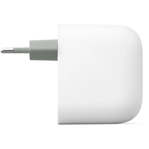 Google Pixel Flex Dual Port 67 W Fast Charger, USB-C, balta - Lādētājs