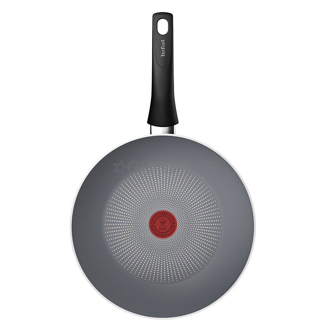 Tefal Halo, diameter 28 cm, grey - Wok pan