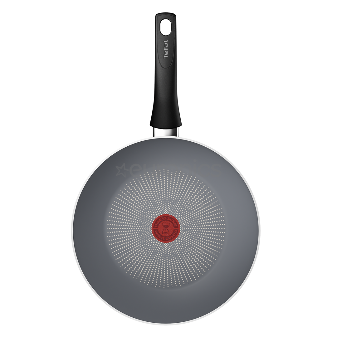 Tefal Halo, diametrs 28 cm, pelēka - Vokpanna
