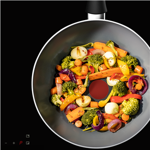 Tefal Halo, diametrs 28 cm, pelēka - Vokpanna