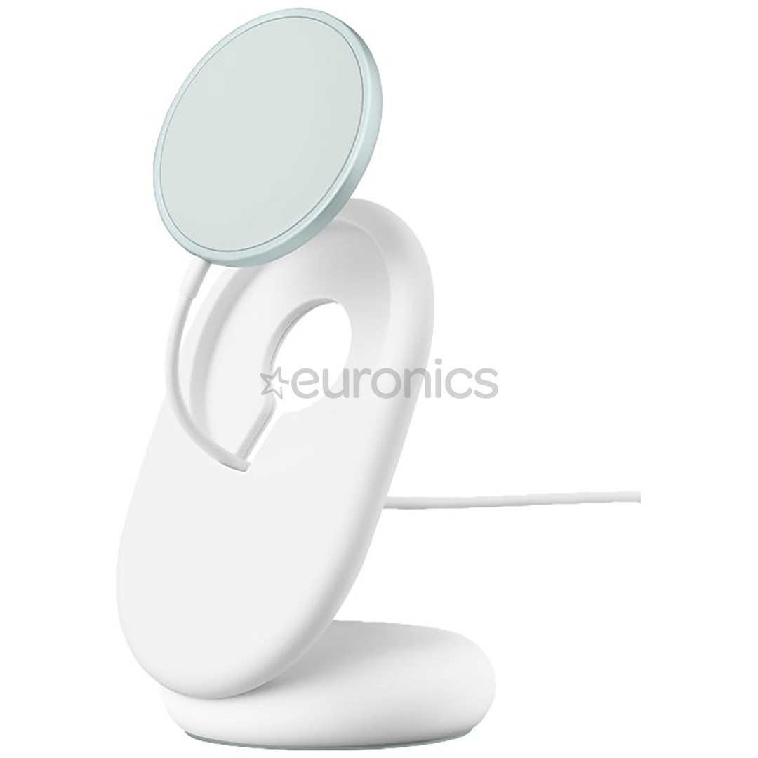 Google Pixel Pixelsnap Charger with Stand, Qi2, gaiši zila/balta - Bezvadu lādētājs