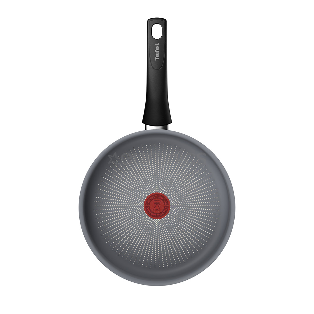 Tefal Halo, diametrs 24 cm, pelēka - Katliņš ar rokturi + vāks