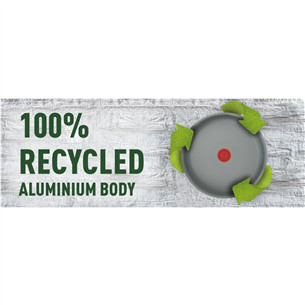 Tefal Ingenio Halo, 22/26 cm, 3 priekšmeti, pelēka - Pannu komplekts + rokturis