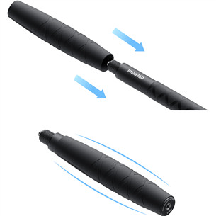 Insta360 85cm Invisible Selfie Stick, melna - Statīvs kamerai