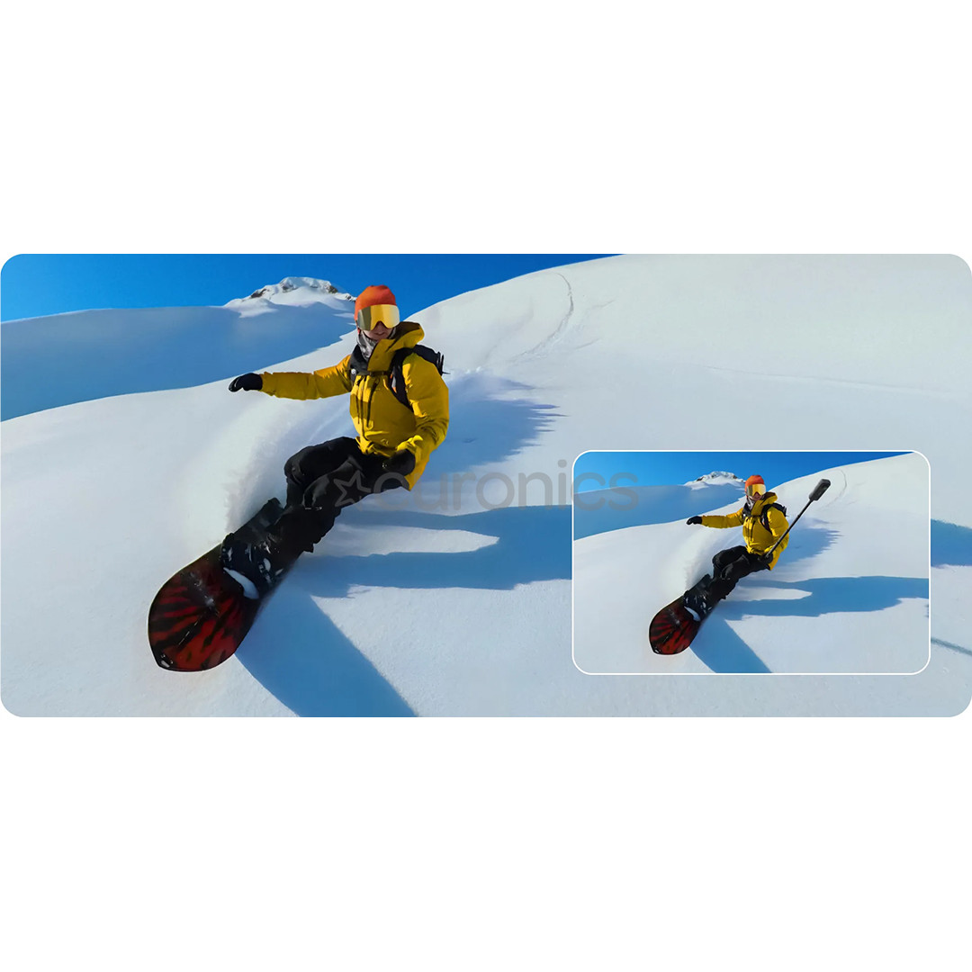 Insta360 85cm Invisible Selfie Stick, melna - Statīvs kamerai