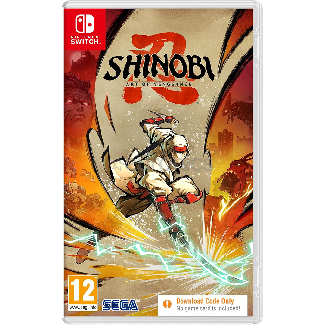SHINOBI: Art of Vengeance, Nintendo Switch - Spēle