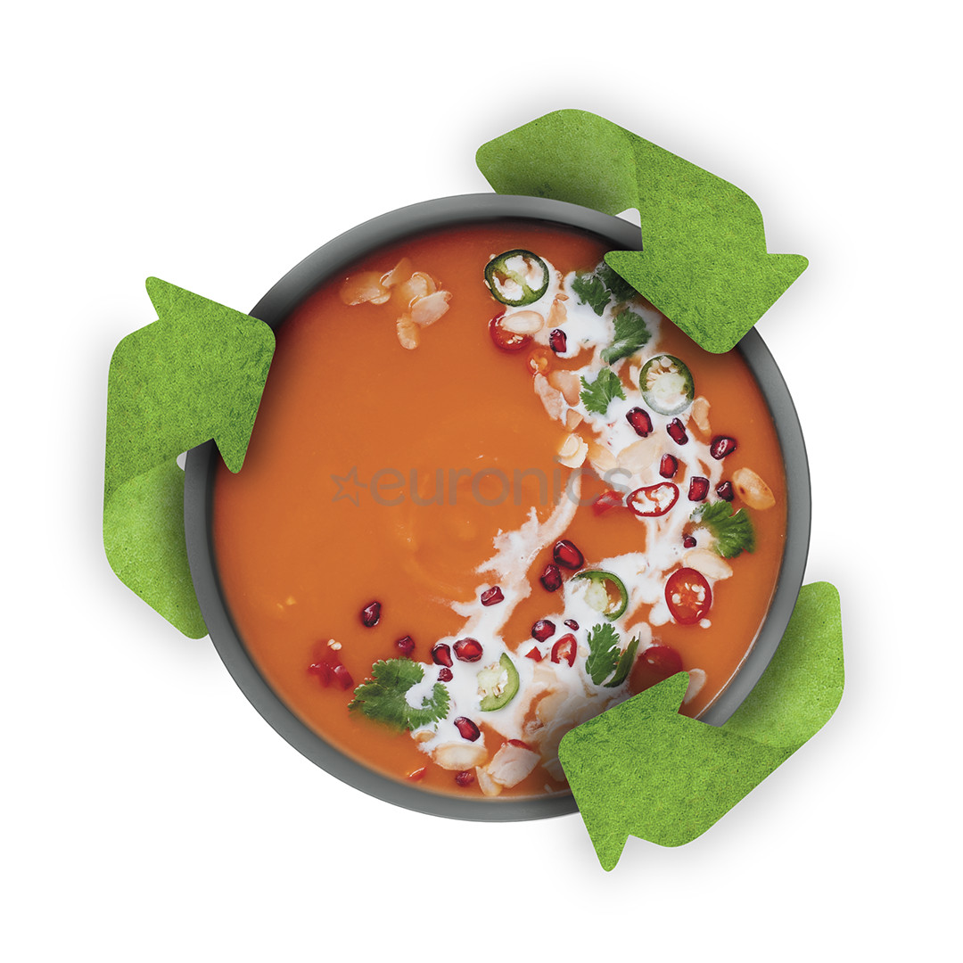 Tefal Ingenio Halo, 16/20 cm, 3 priekšmeti, pelēka - Katlu komplekts + rokturis