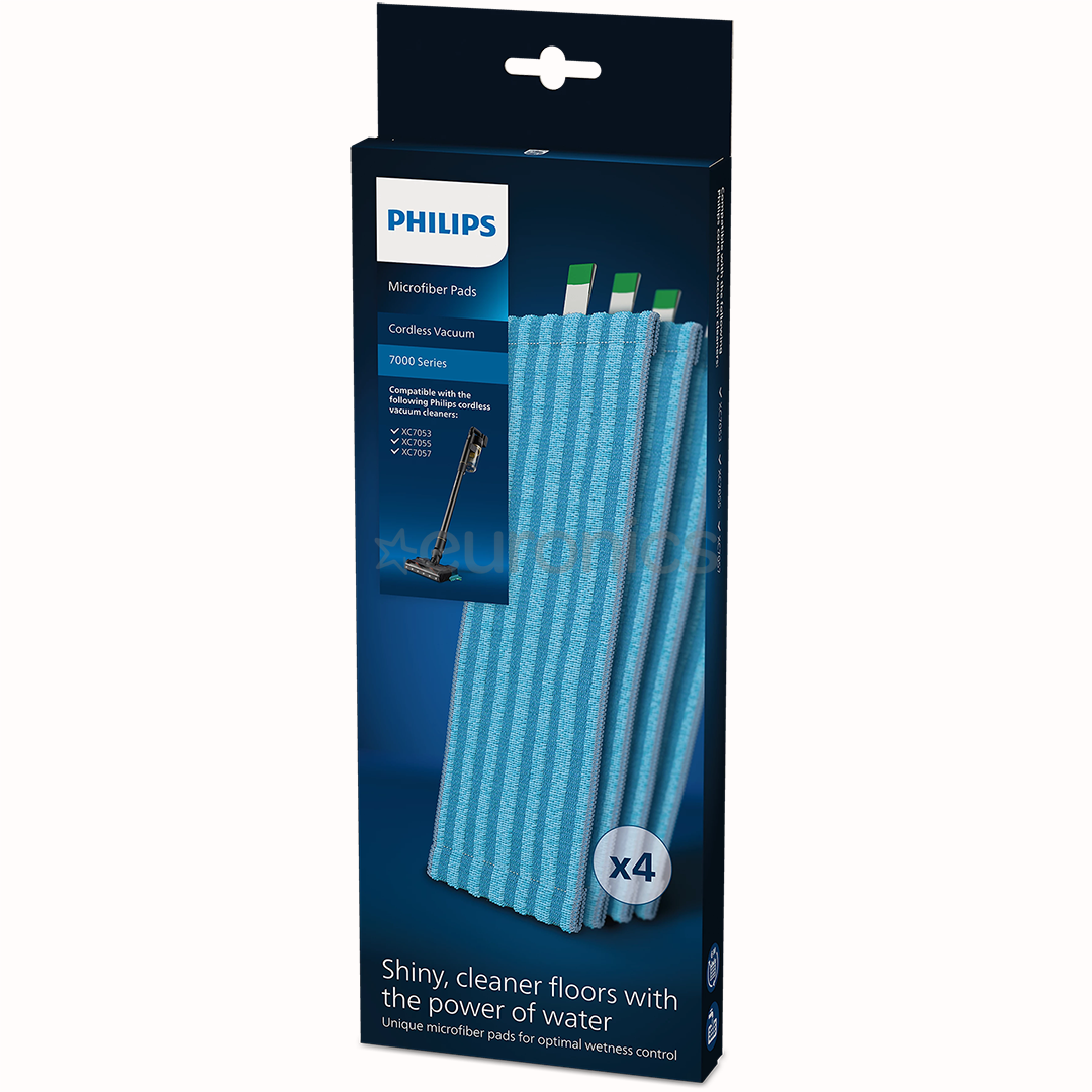 Philips 6000 & 7000 Series, 4 pcs - Microfiber pads