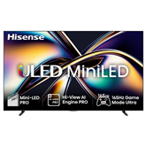 Hisense U8Q, 100'', 4K UHD, ULED, Mini LED, black - TV