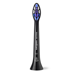 Philips Sonicare Sensitive, 2 pcs, black - Spare brush heads
