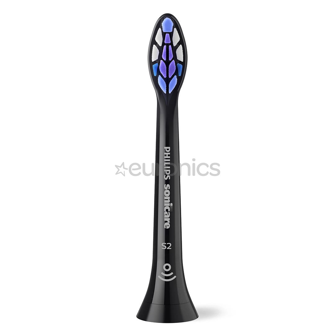 Philips Sonicare Sensitive, 2 pcs, black - Spare brush heads